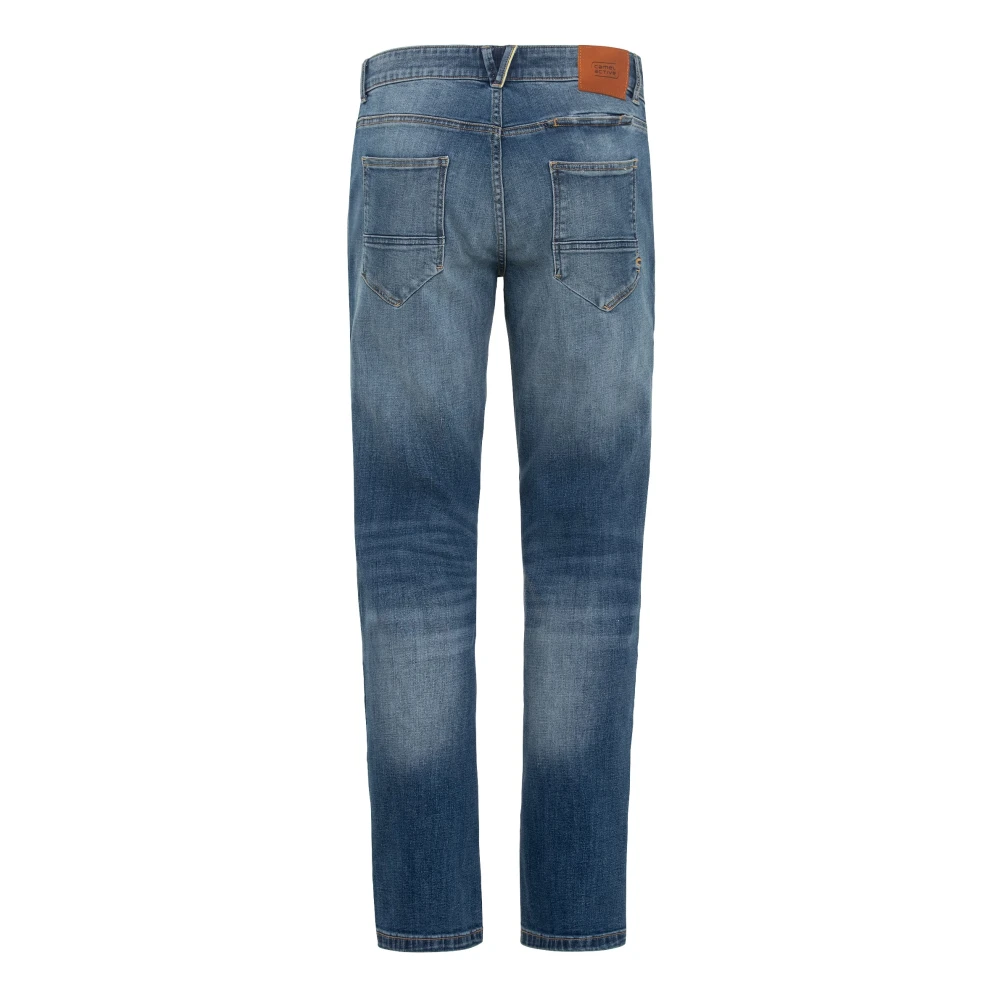 camel active Comfort Stretch Denim Jeans Blue Heren