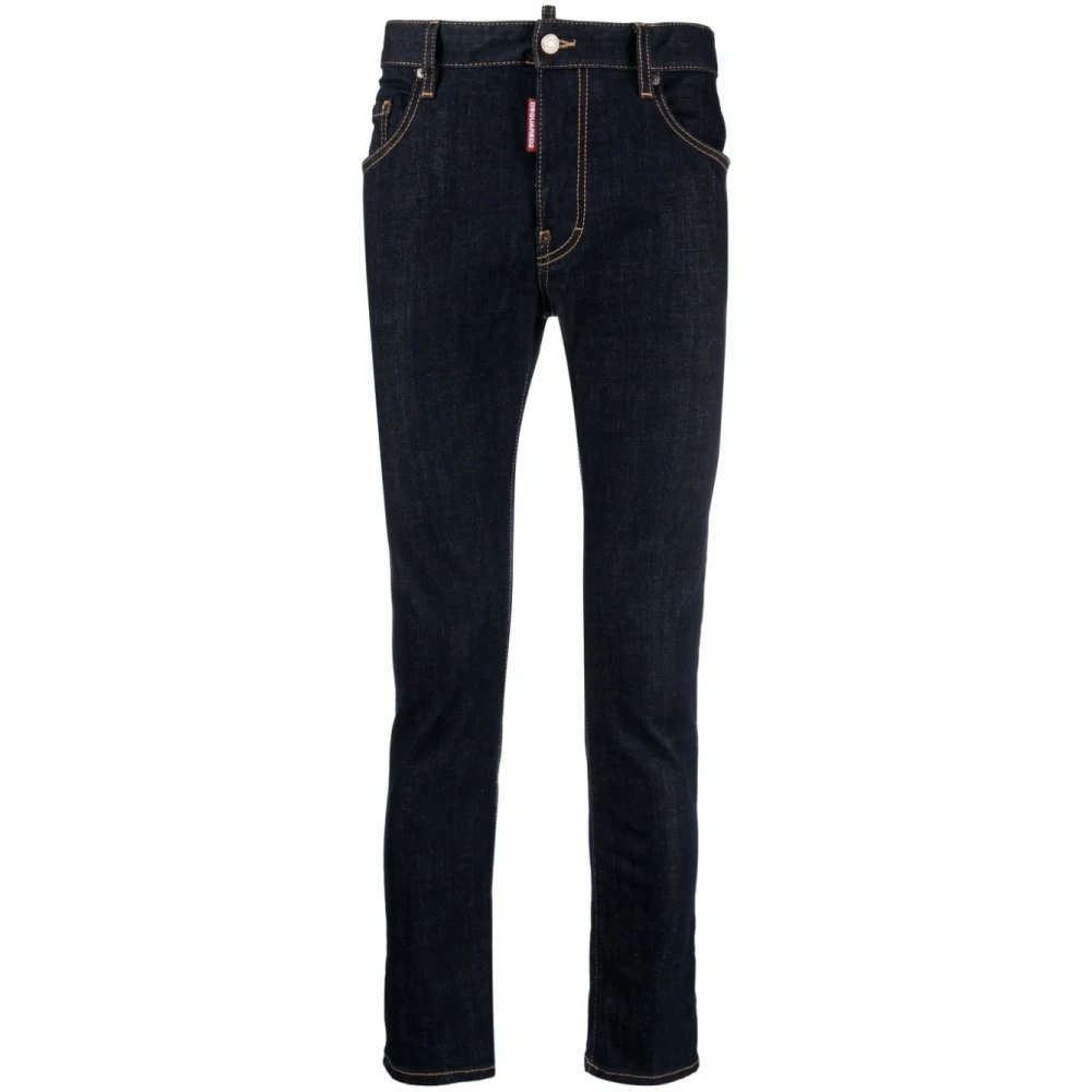 Dsquared2 Skater Fit Jeans Blue Heren