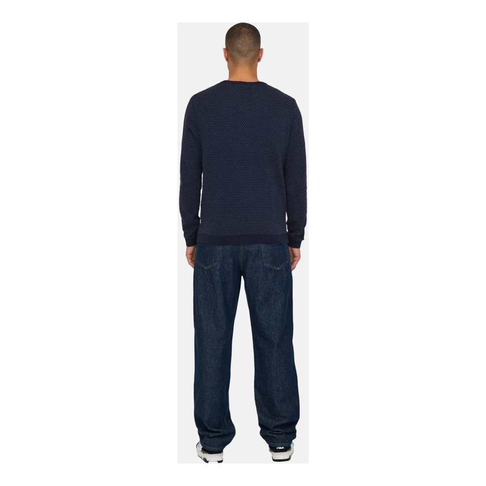 Only & Sons Stijlvolle Breisels Collectie Blue Heren