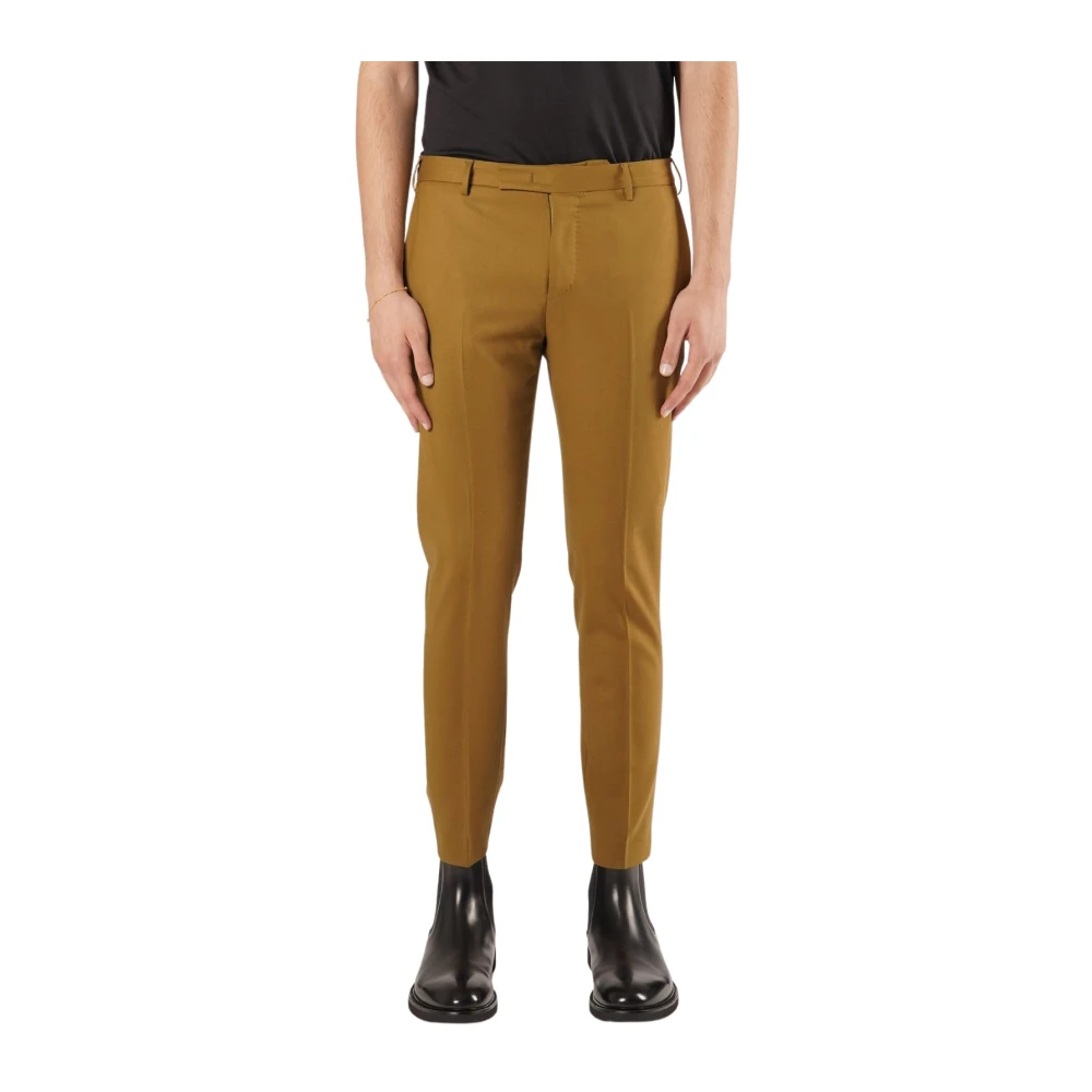 Pt Torino Uomo Giallo Pantaloni, M, New,