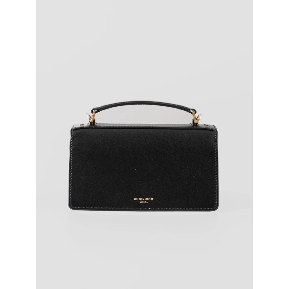 Golden Goose Elegante Venezia Kleine Leren Tas Black Dames