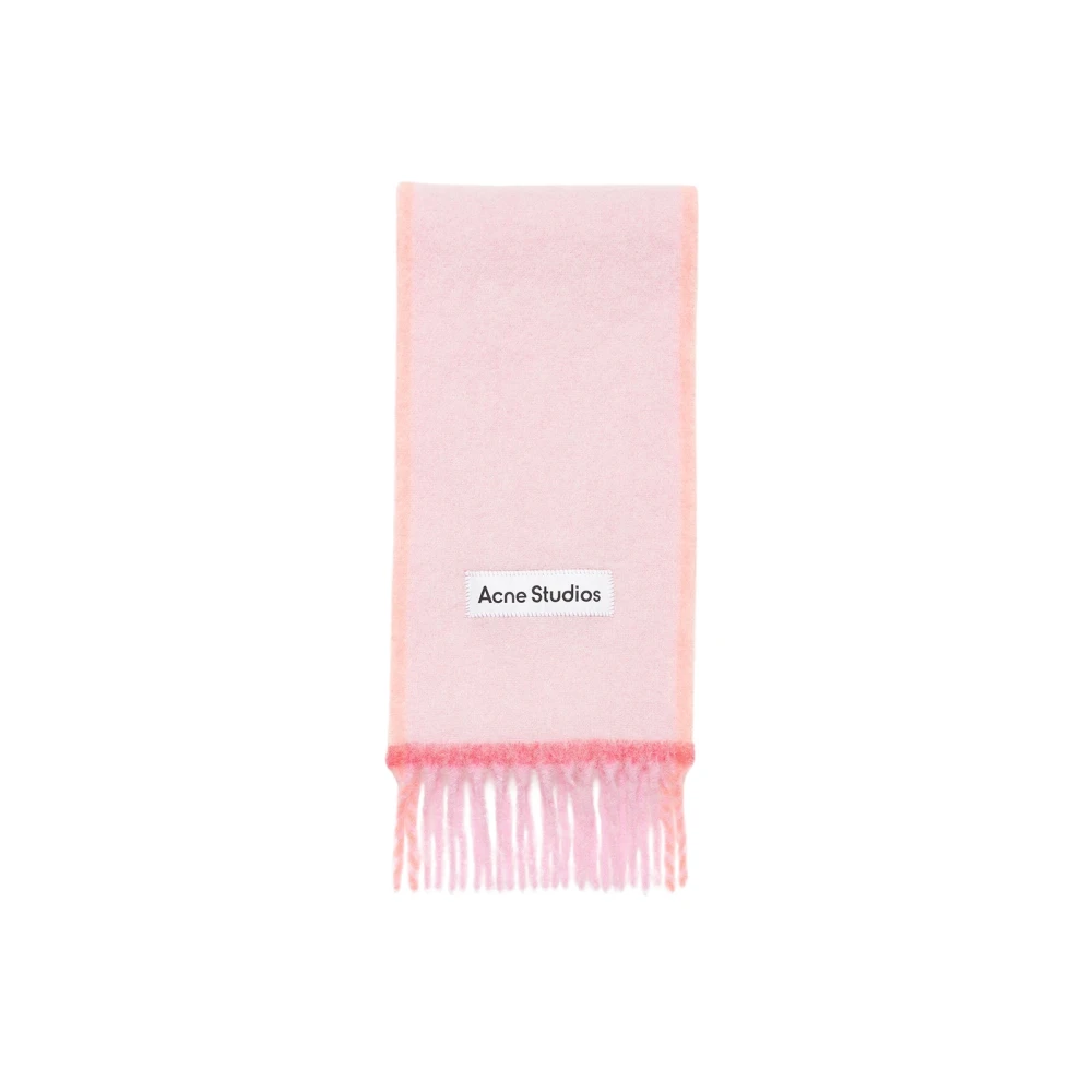 Acne Studios Rosa Ull Mohair Halsduk Pink, Dam