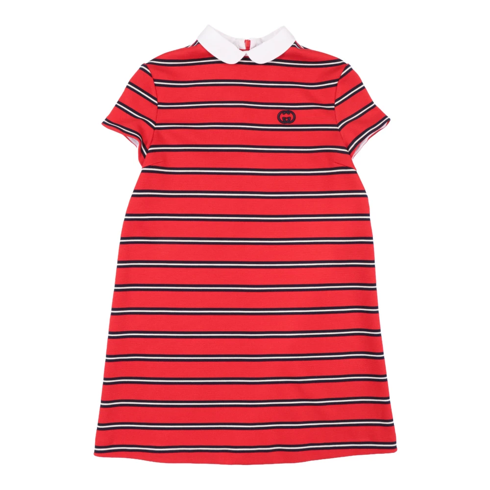 Gucci Red Dresses, Female, 8 Y, Abito Baiade