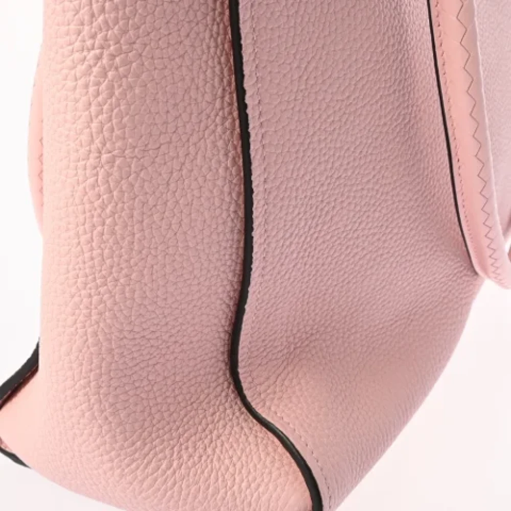 Salvatore Ferragamo Pre-owned Leather totes Pink Dames