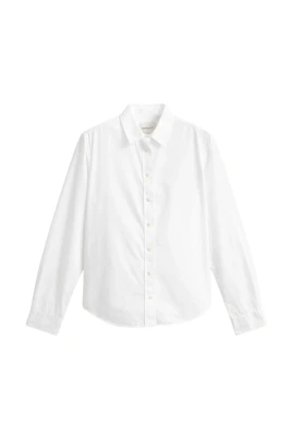 Camicia classica in popeline