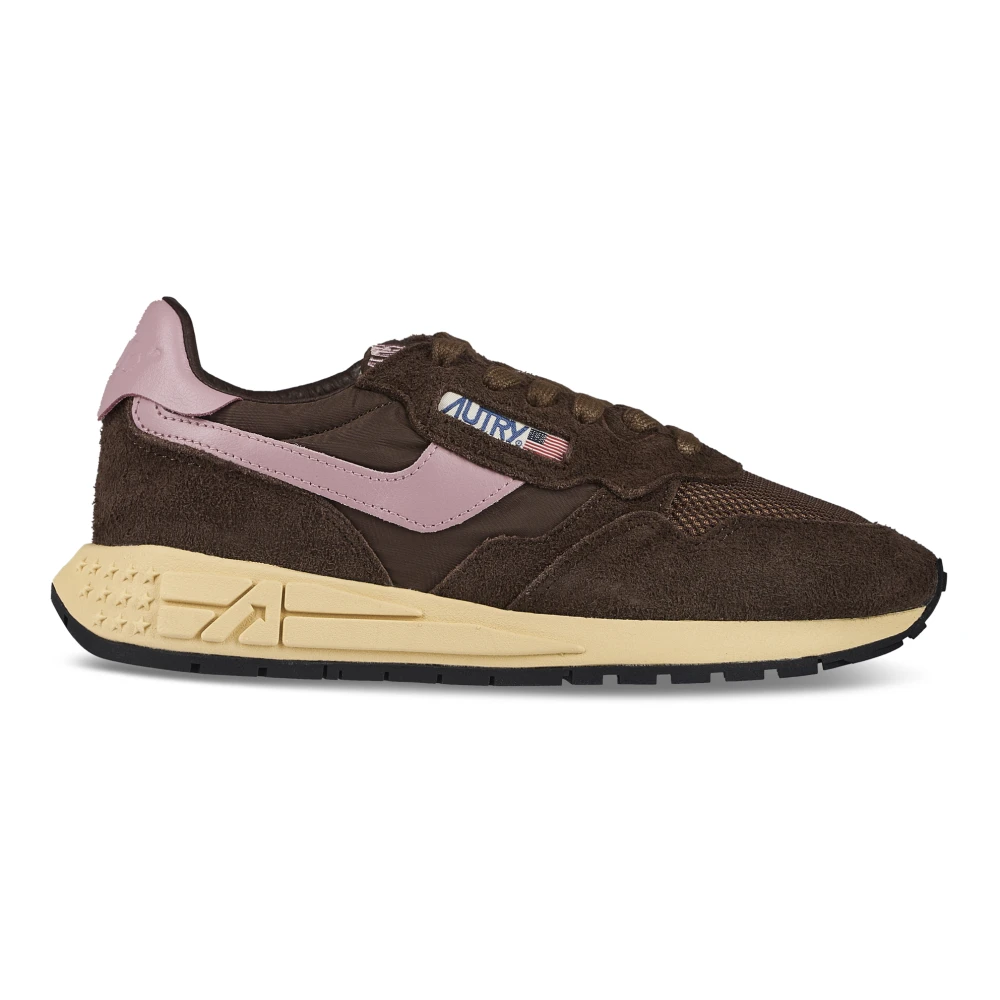Autry Reelwind Low Dames Schoenen Bruin
