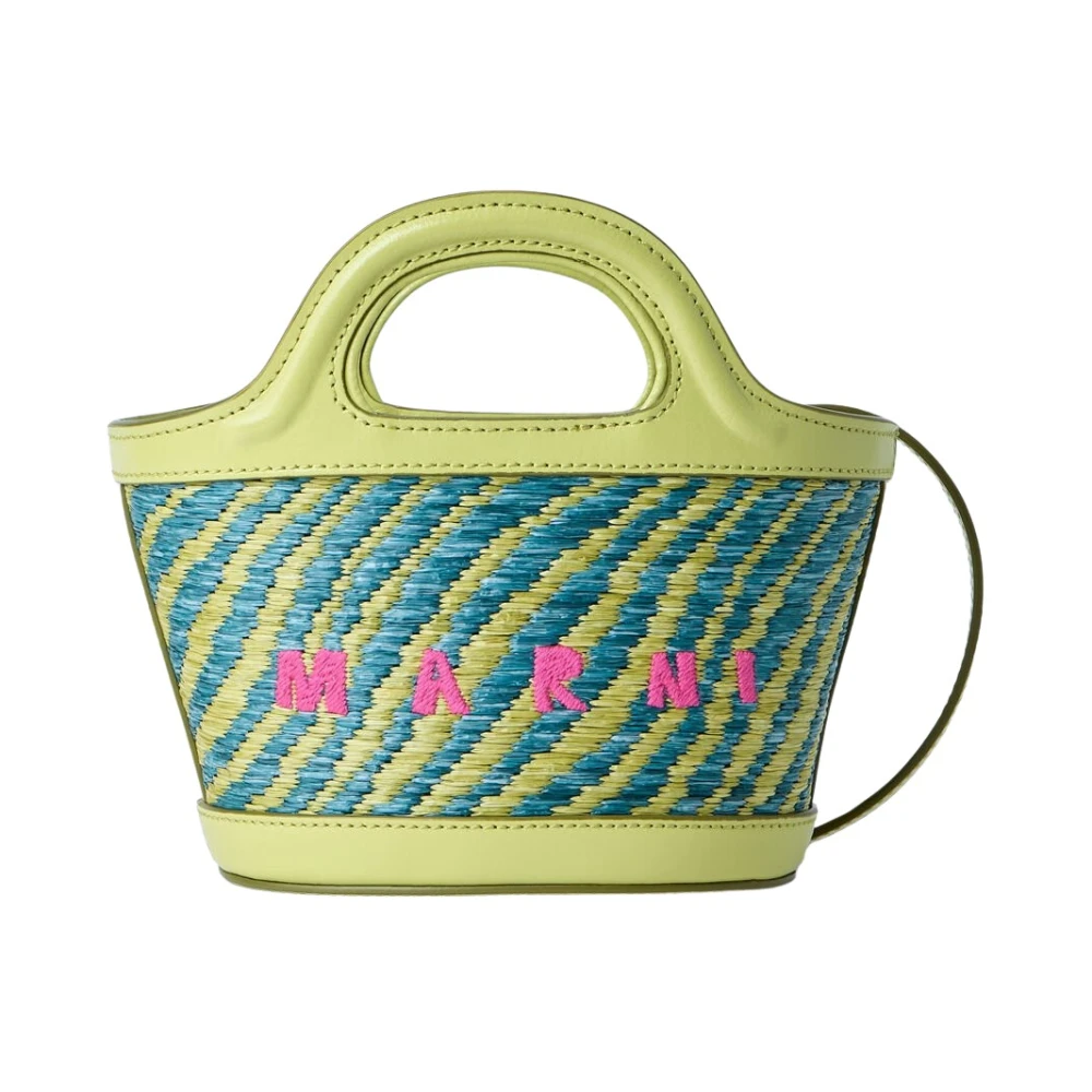 Marni Women's Yellow Tropicalia Micro Handbag