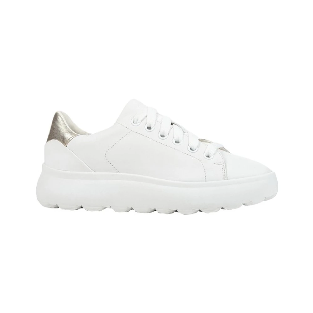 Geox Low-Cut Sneakers Dames Schoenen Wit