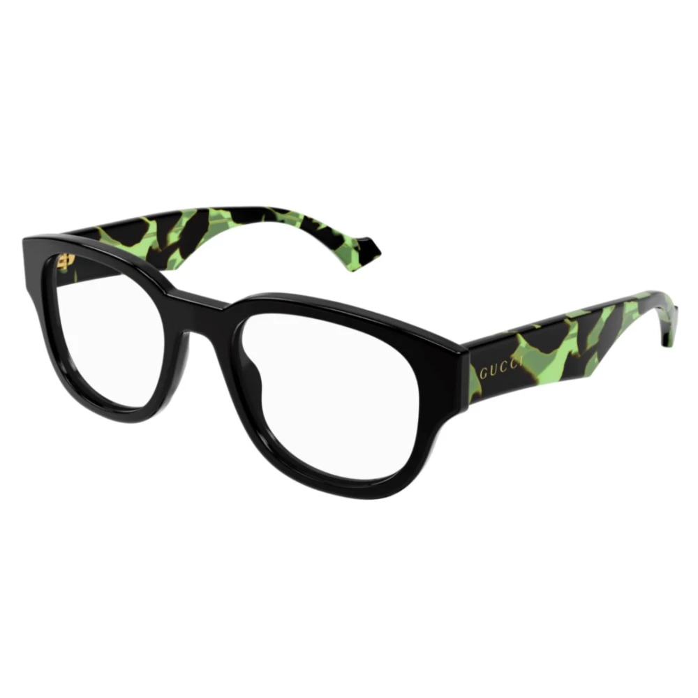Gucci Unisex Black Round Optical Frame