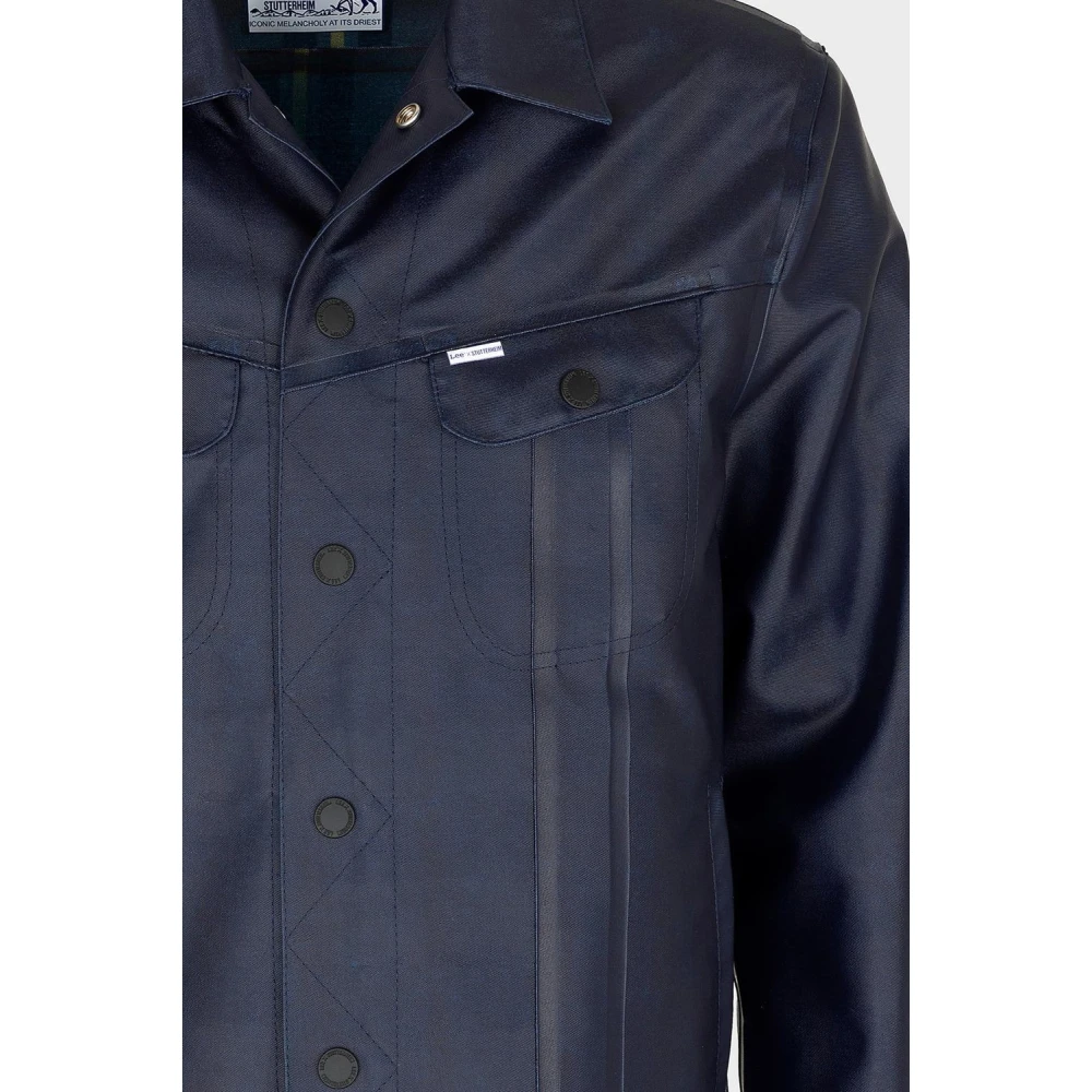 Stutterheim Lee Storm Rider™ Waterdichte Jas Blue Heren