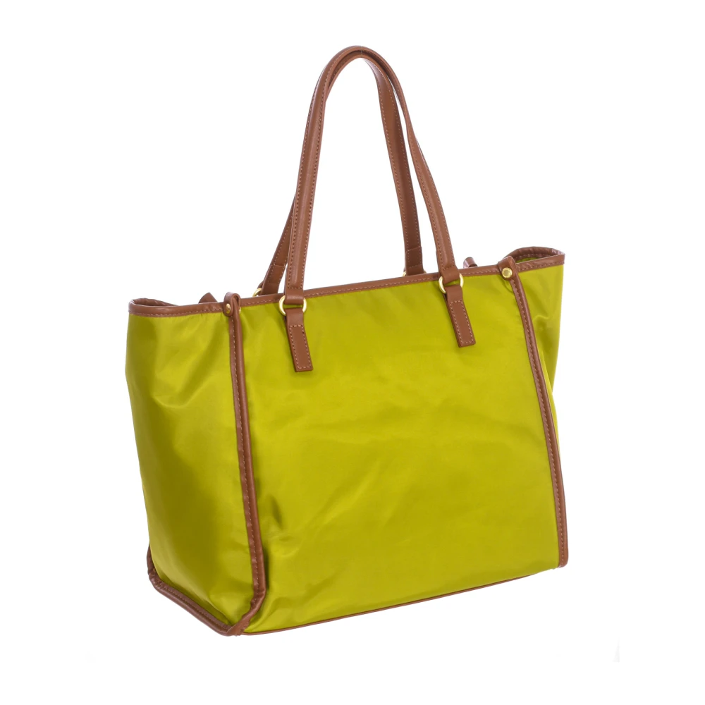 U.s. Polo Assn. Nylon Shopper Tas met Ritssluiting Green Dames