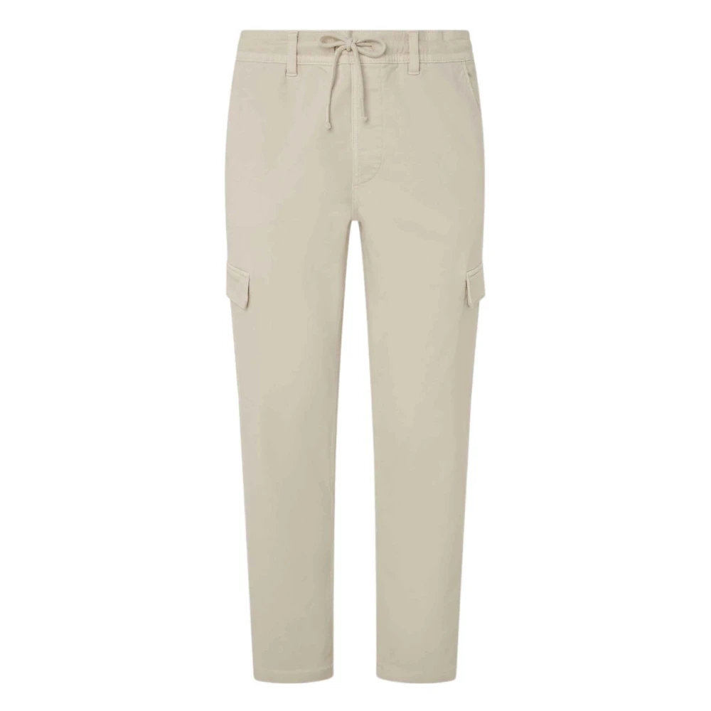 Pepe Jeans Gymdigo Cargo Lange broek White Heren