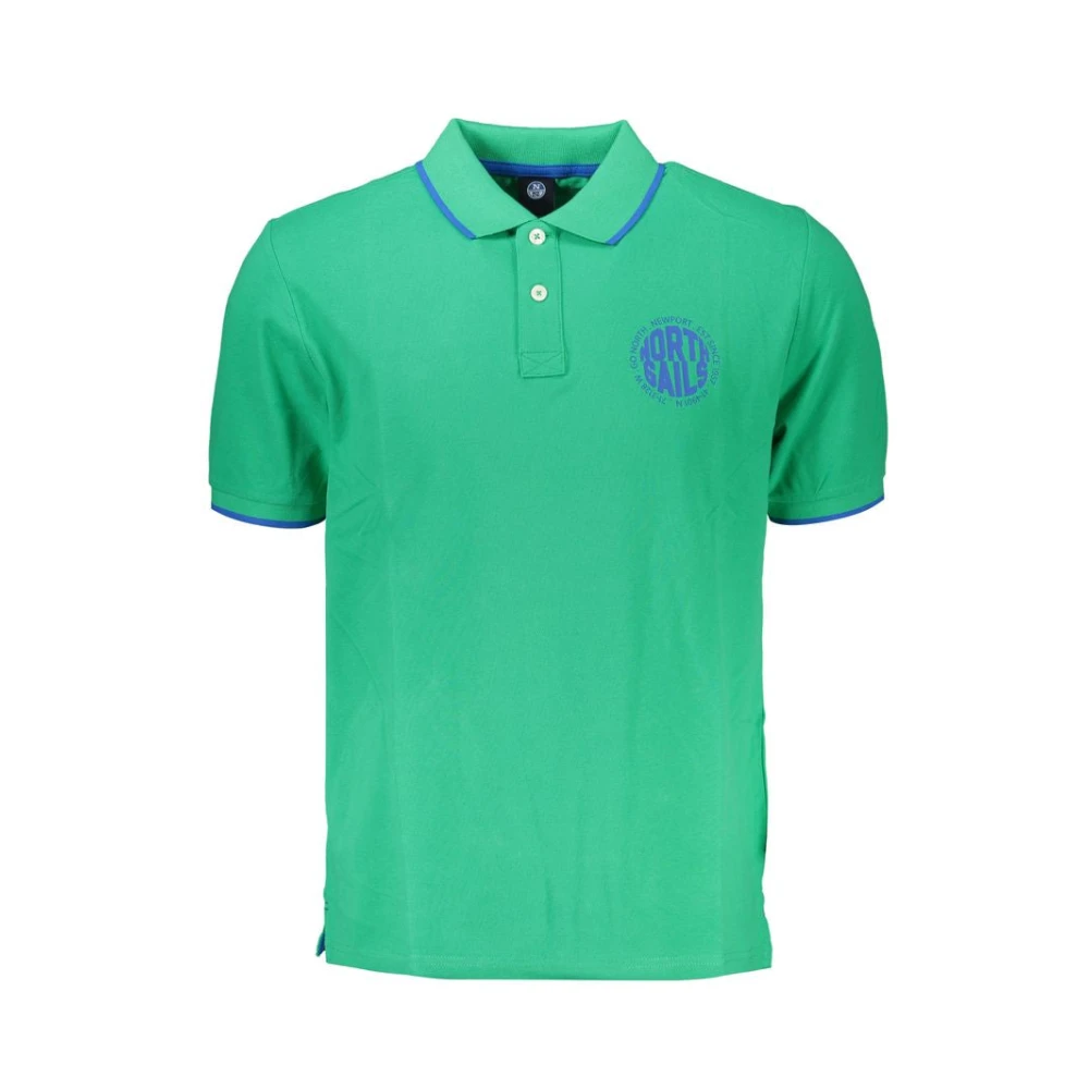 North Sails Hombre Verde Camisetas, Talla: Xl