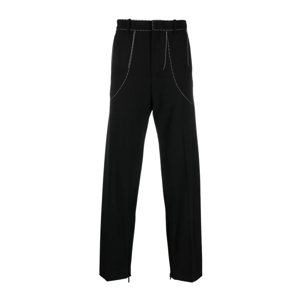 Trousers > Straight Trousers - - Off White - Modalova