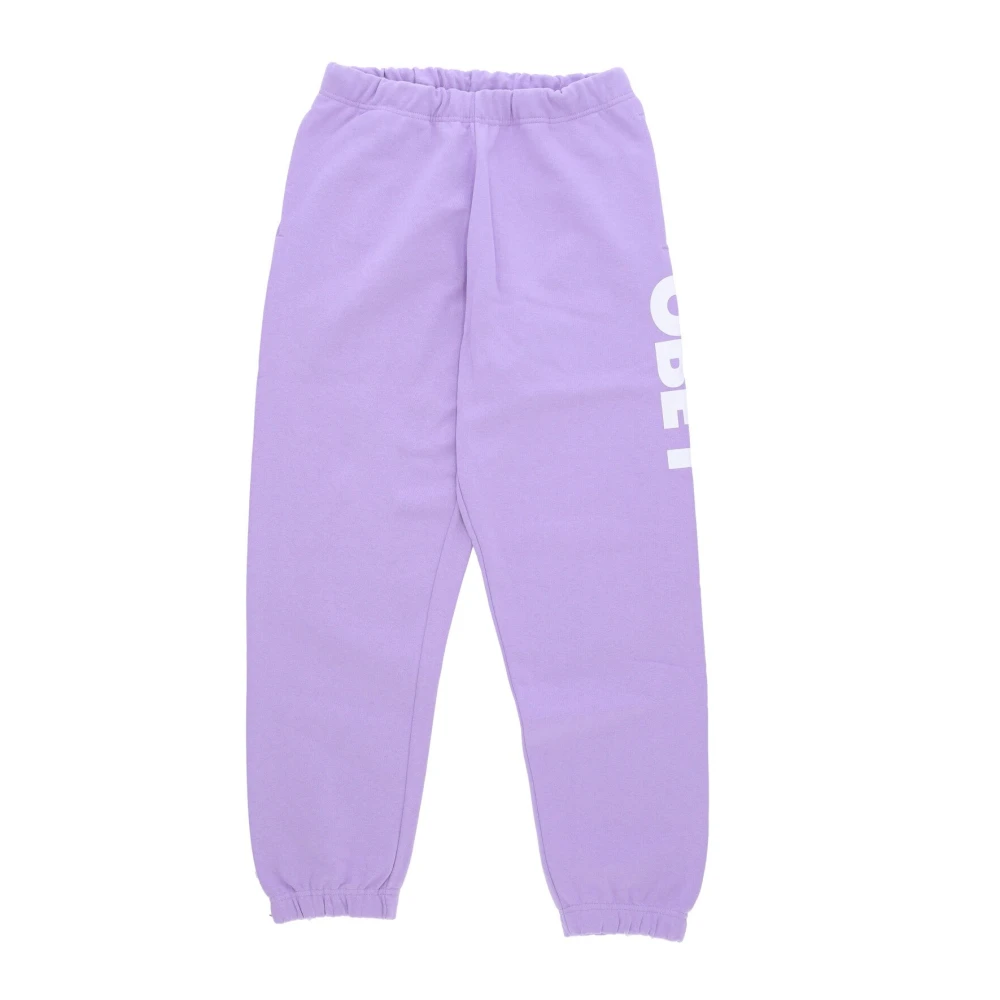 Obey Gedurfde Digitale Lavendel Sweatpants Purple Heren