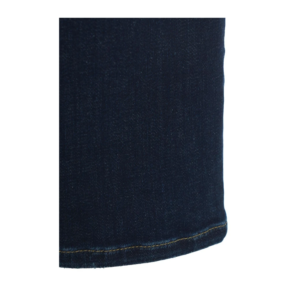 Department Five Wijde Jeans met Logo Details Blue Dames