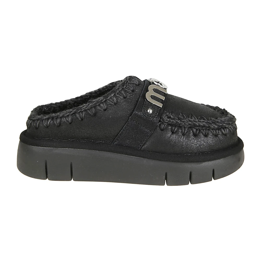 Mou Women's Black Eskimo Ankle Boots