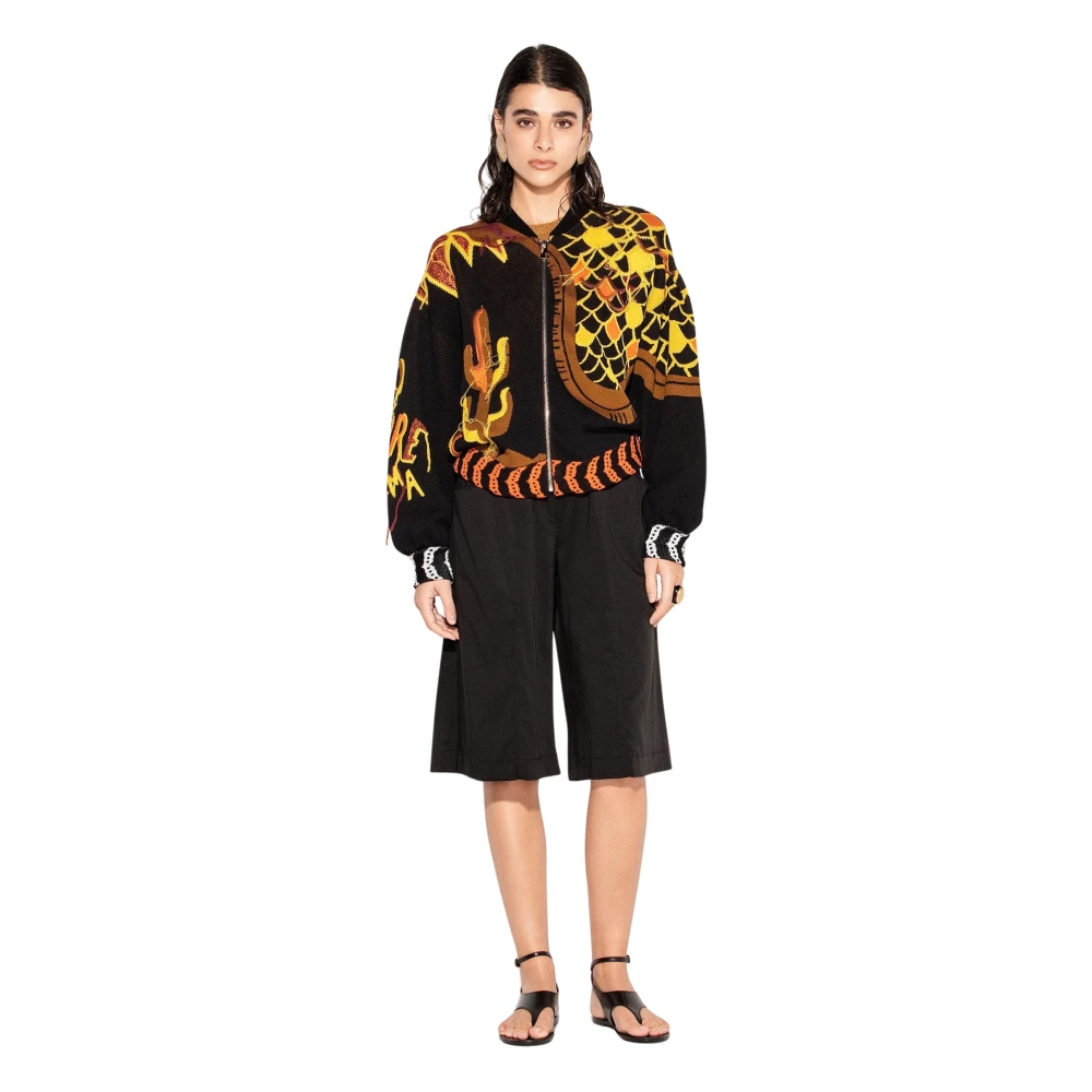 Akep Women's Multicolor Bomber Jackets, Xl, Oversize Jacket