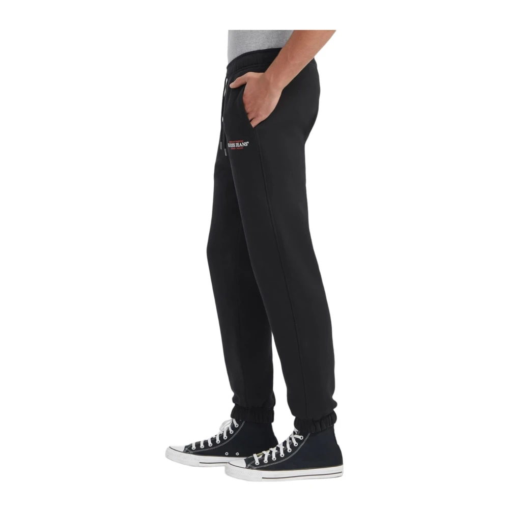 Guess Casual Sweatpants Black Heren