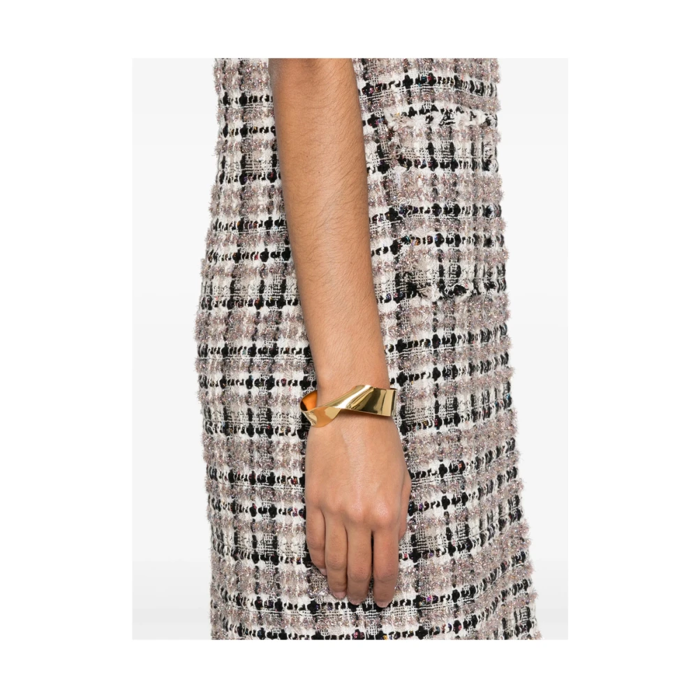 Charlott Witte Mouwloze Jurk met Zakken Multicolor Dames