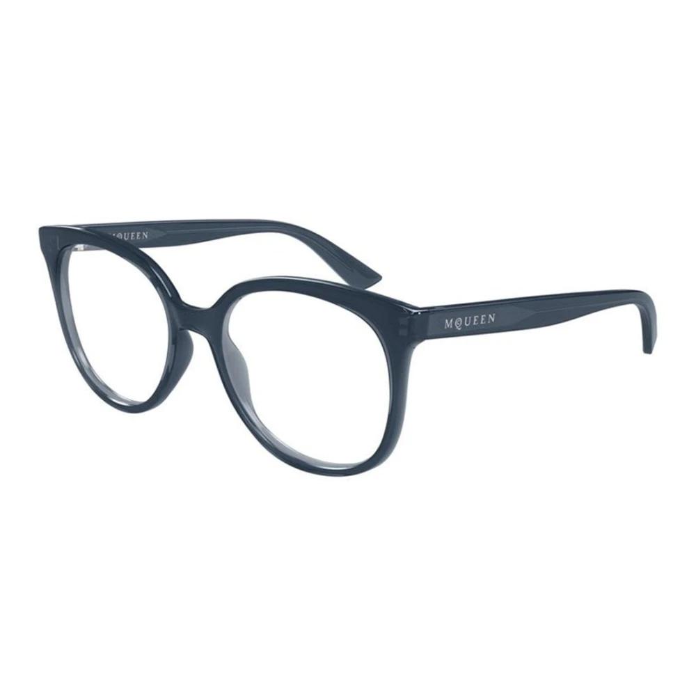Alexander Mcqueen Women's Gray Cat Eye Optical Frame