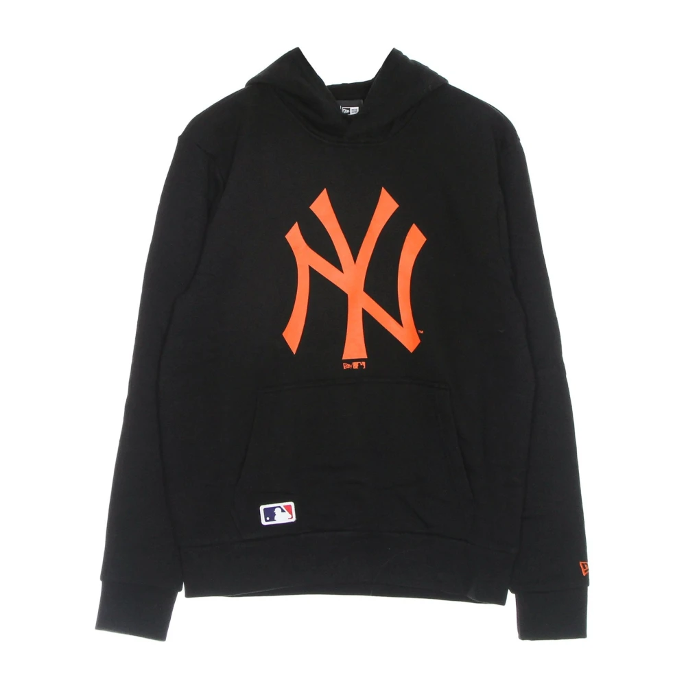 New era MLB Seizoens Team Logo Hoodie Black Heren