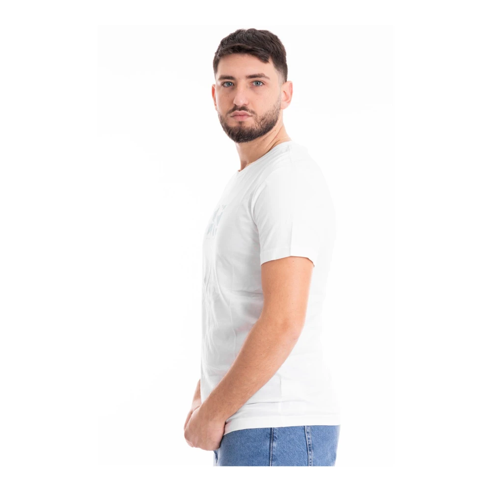 Calvin Klein Jeans Logo T-shirt White Heren