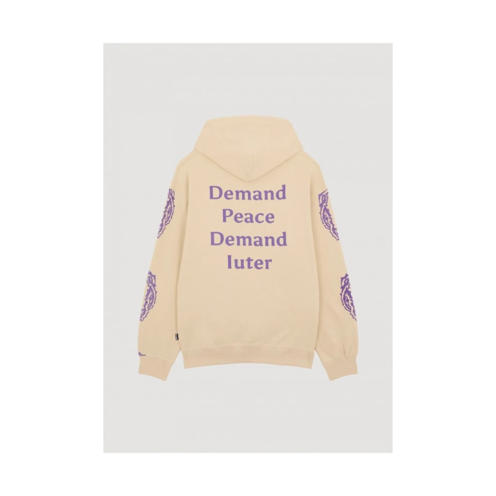 Iuter Doornen Hoodie Beige Heren