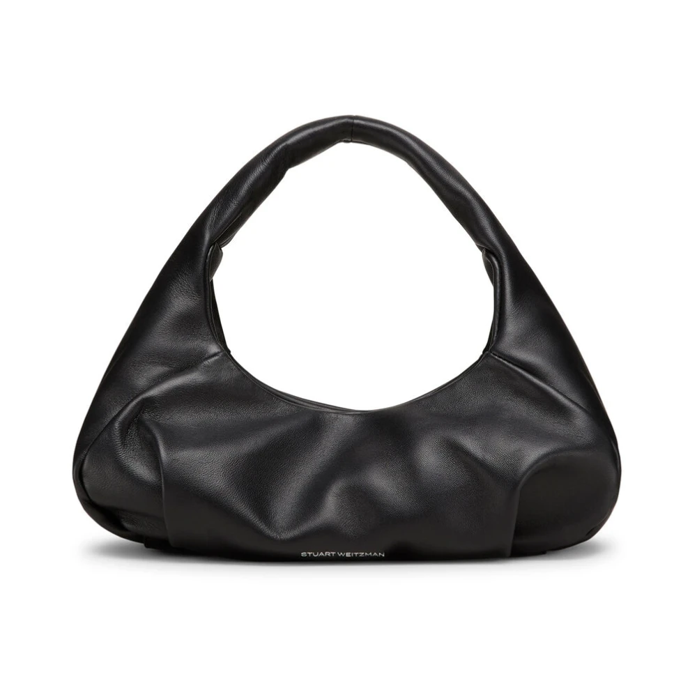 Stuart Weitzman Stijlvolle Mini Hobo Tas Black Dames