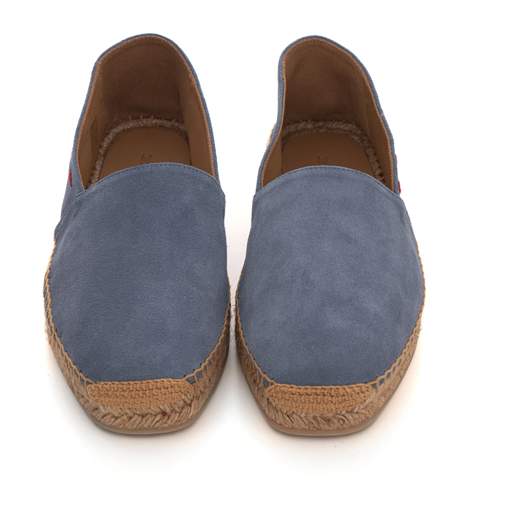 Kiton Square-Toe Slip-On Espadrilles
