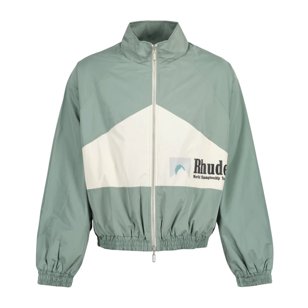 Rhude Senna Flight Jacket Green Heren