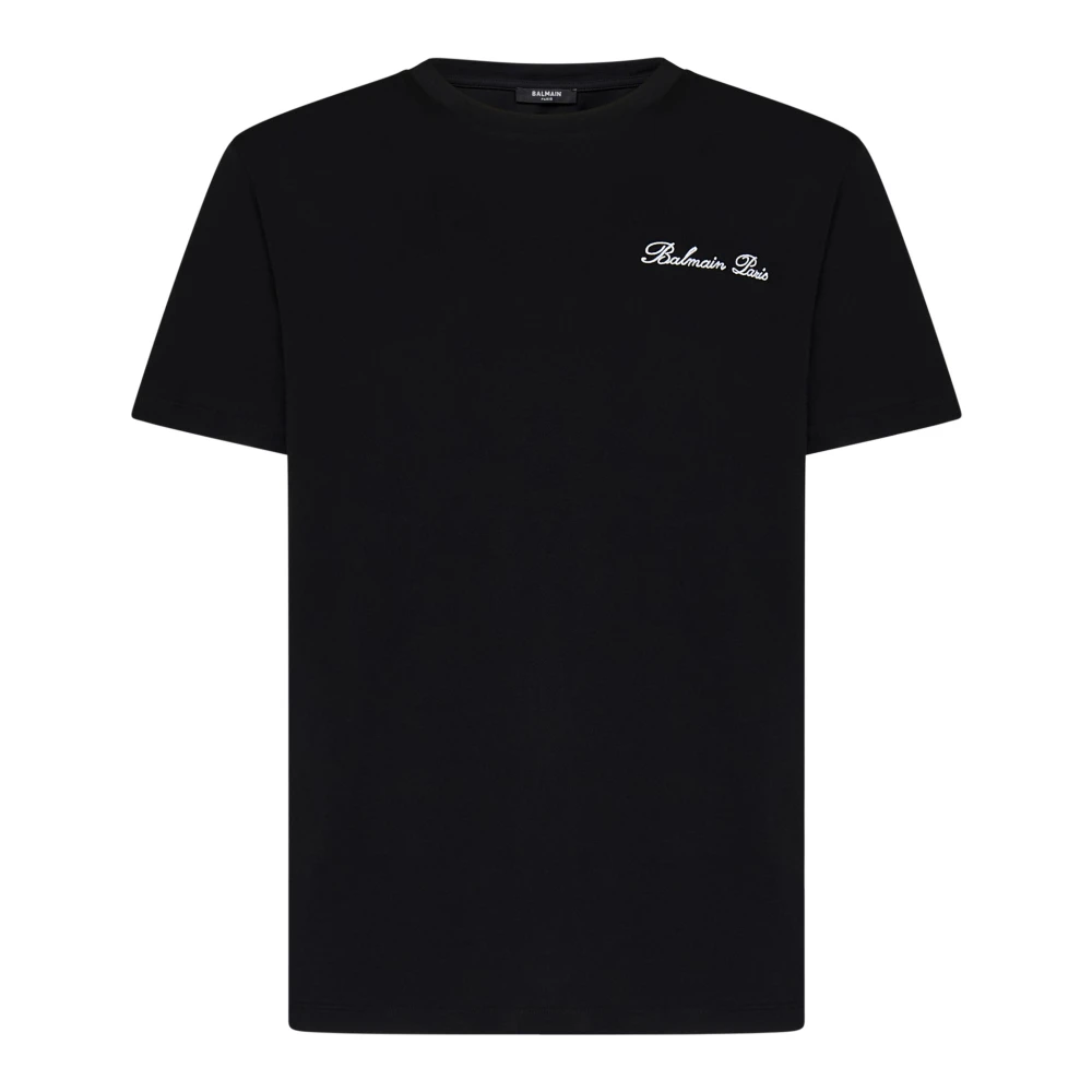 Balmain - Tops > T-Shirts - Black - Balmain - Modalova