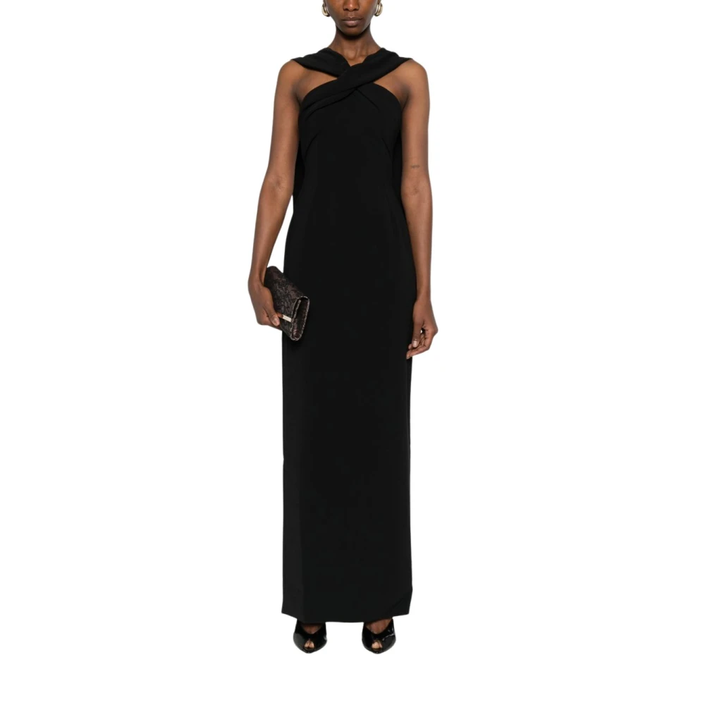 Solace London , Gowns, Female, Black, Xs, Rona Maxi Dress - Image 2