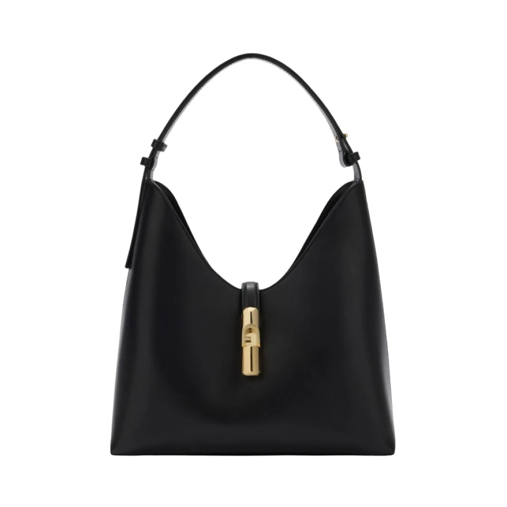 Furla Women's Black Goccia M Hobo