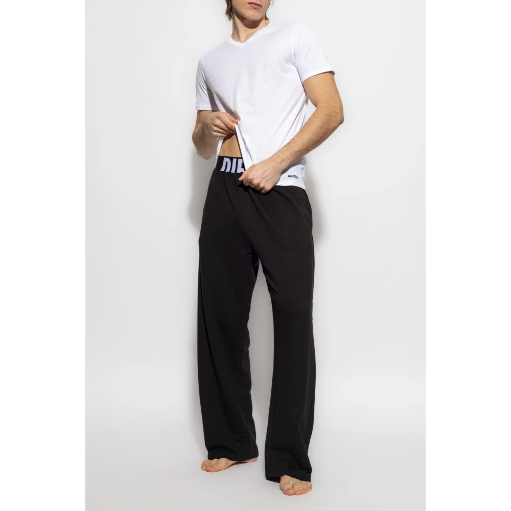 Diesel Pyjamabroek Nolan-D-Pop Black Heren