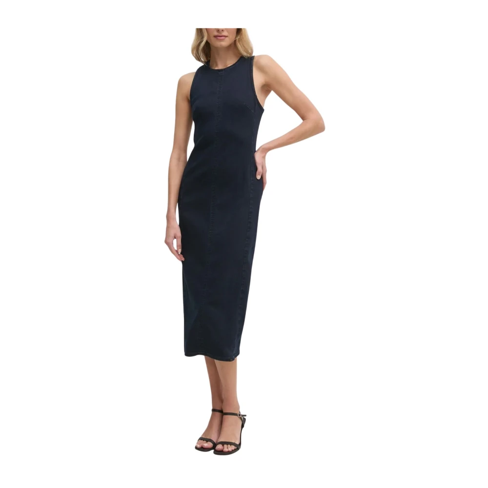 Calvin Klein Jeans Klassieke Denim Jeans Collectie Blue Dames