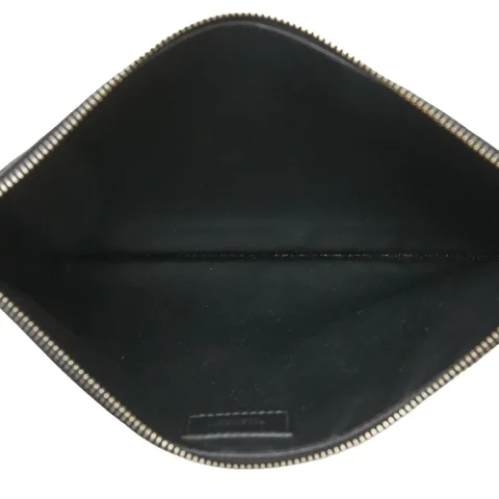 Givenchy Pre-owned Leather clutches Black Dames