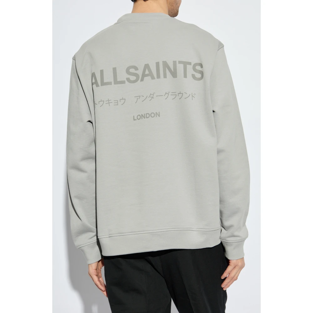 AllSaints Sweatshirt 'Underground' Gray Heren