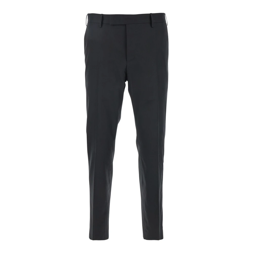 Pt Torino Men's Black Suit Trousers, L, Trousers Dieci
