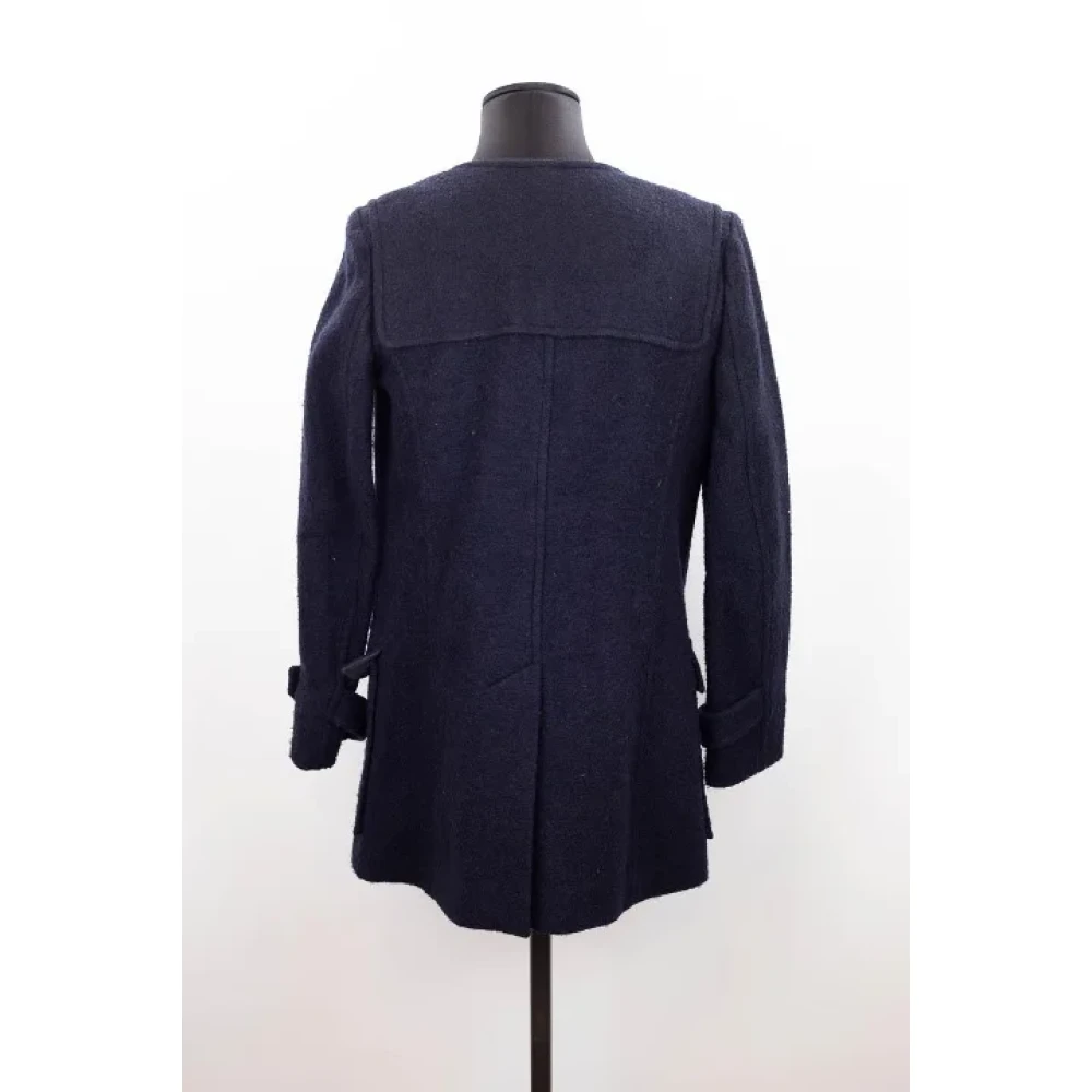 Isabel Marant Pre-owned Wool outerwear Blue Dames