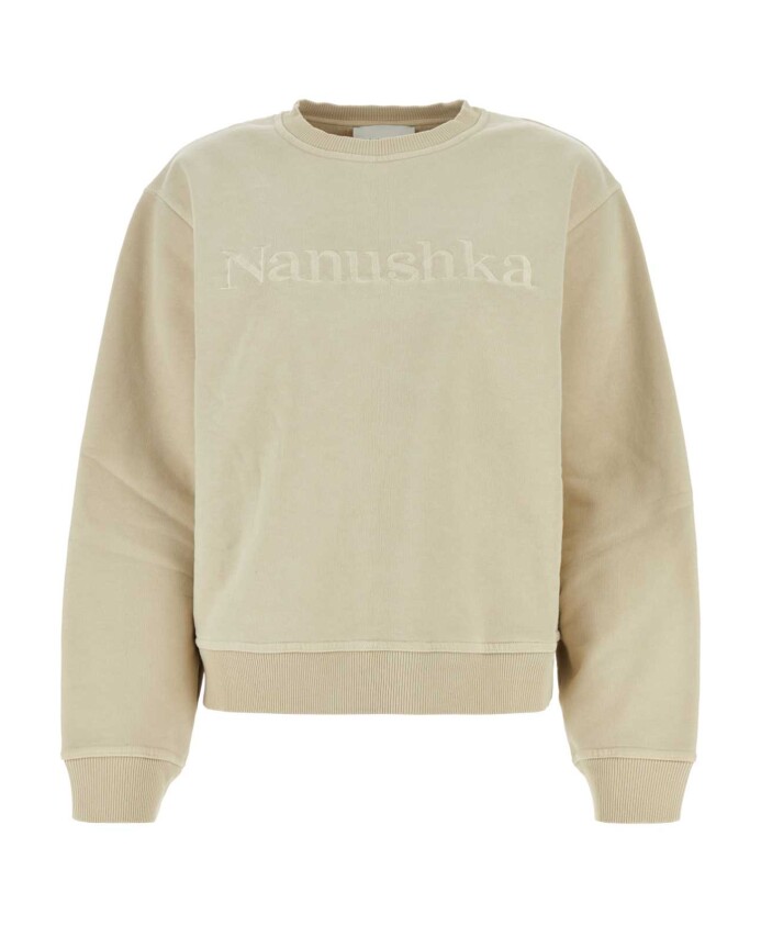 sweatshirt-en-coton-sable
