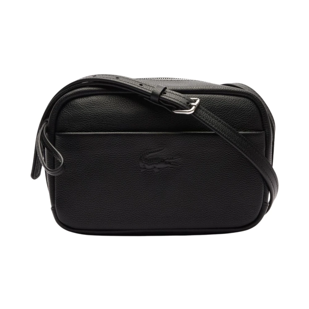Lacoste Donna Nero Borse, Taglia Unica, New,