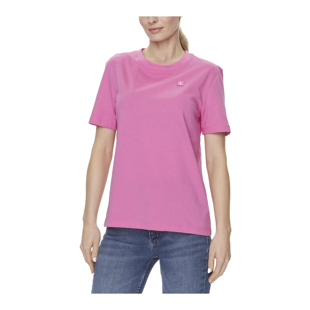 Calvin Klein Jeans T-Shirts Pink Dames