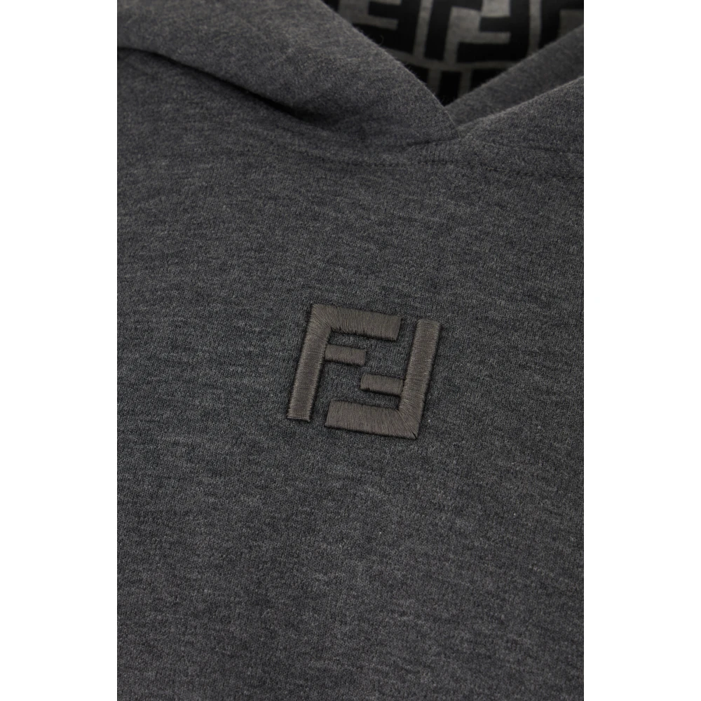 Fendi Stijlvolle Sweatshirts voor een Trendy Look Gray Heren