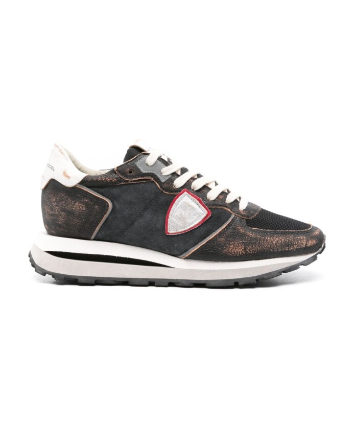 baskets-en-daim-gris-et-or