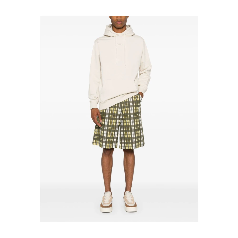Drole de Monsieur Witte Sweater Casual Comfort Stijl White Heren