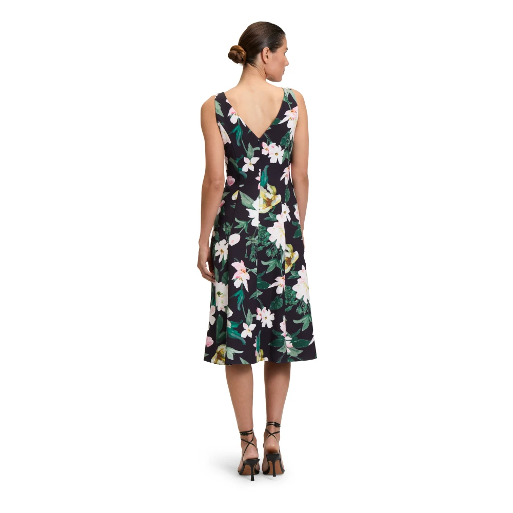 Vera Mont Bloemenprint Cocktailjurk Multicolor Dames