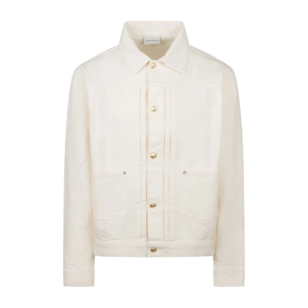 Drole de Monsieur Witte Denim Jack White Heren