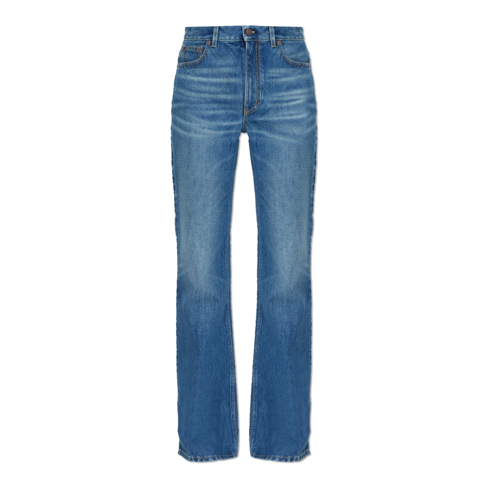 Chloé Women's Blue Flare Jeans, W27, Flared Jeans