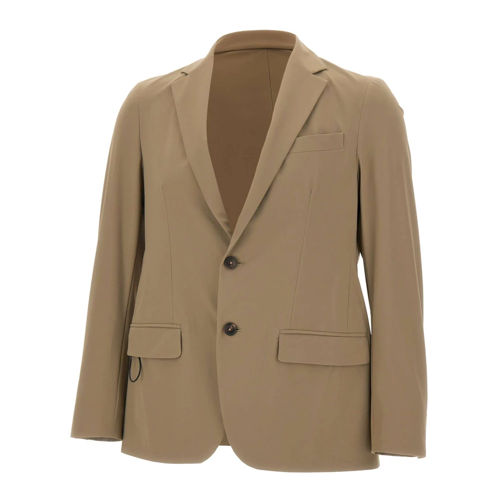 Rrd Men's Brown Surflex Blazer - Blazers - S - Jackets